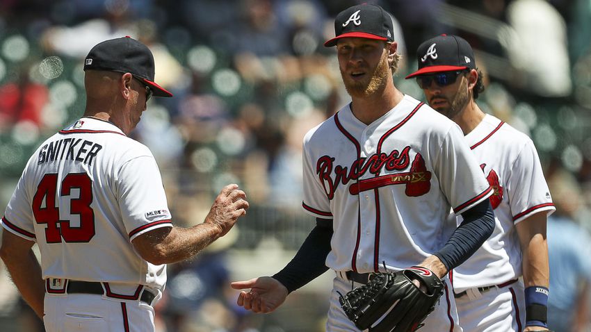 Photos: Series finale for Braves, Padres at SunTrust Park