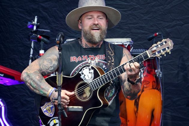 The Zac Brown Band entertained a large Truist Park crowd on Friday, June 17, 2022, on their Out in the Middle tour. (Photo: Robb Cohen for The Atlanta Journal-Constitution)