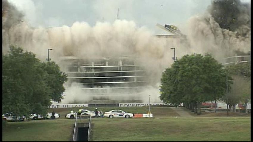 Orlando's Amway Arena imploded