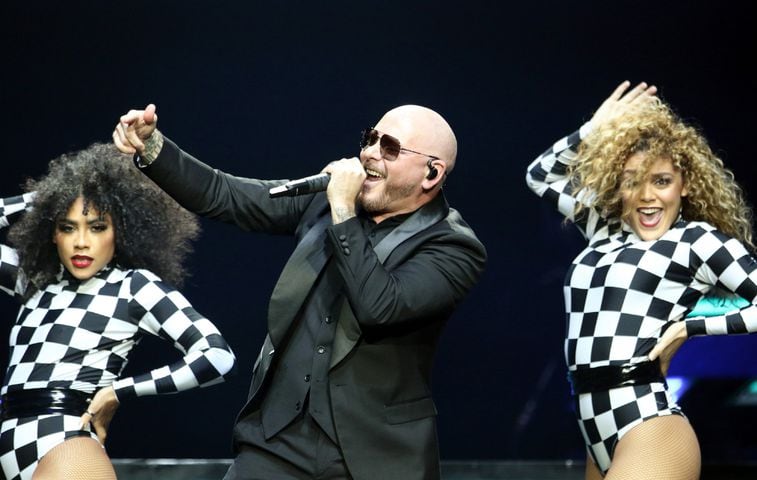 Pitbull, Ricky Martin and Enrique Iglesias rocked sold out State Farm Arena on Sunday, March 3, 2024 on the Triogy Tour. 
Robb Cohen for the Atlanta Journal-Constitution