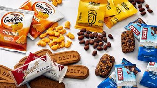 Delta Air Lines is bringing more snacks back to its in-flight service starting April 14, 2021. Source: Delta
