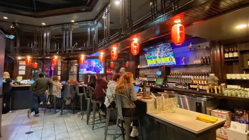 Revolving Sushi Factory in Alpharetta has an existing beer, wine and Sunday Sales license and was recently approved to add distilled spirits. (Courtesy Revolving Sushi Factory)