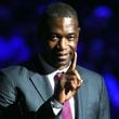 Former Hawks center Dikembe Mutombo was inducted into basketball's Hall of Fame in 2015.