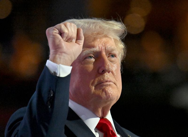 Former President Donald Trump responded with name-calling after it became clear he will likely face Vice President Kamala Harris in the November election.