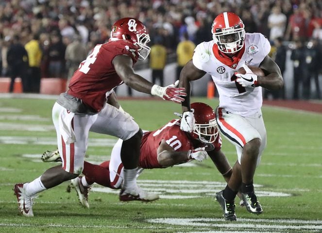 Photos: Bulldogs outlast Sooners in Rose Bowl