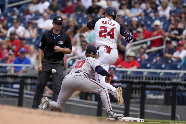 Braves Nationals Baseball