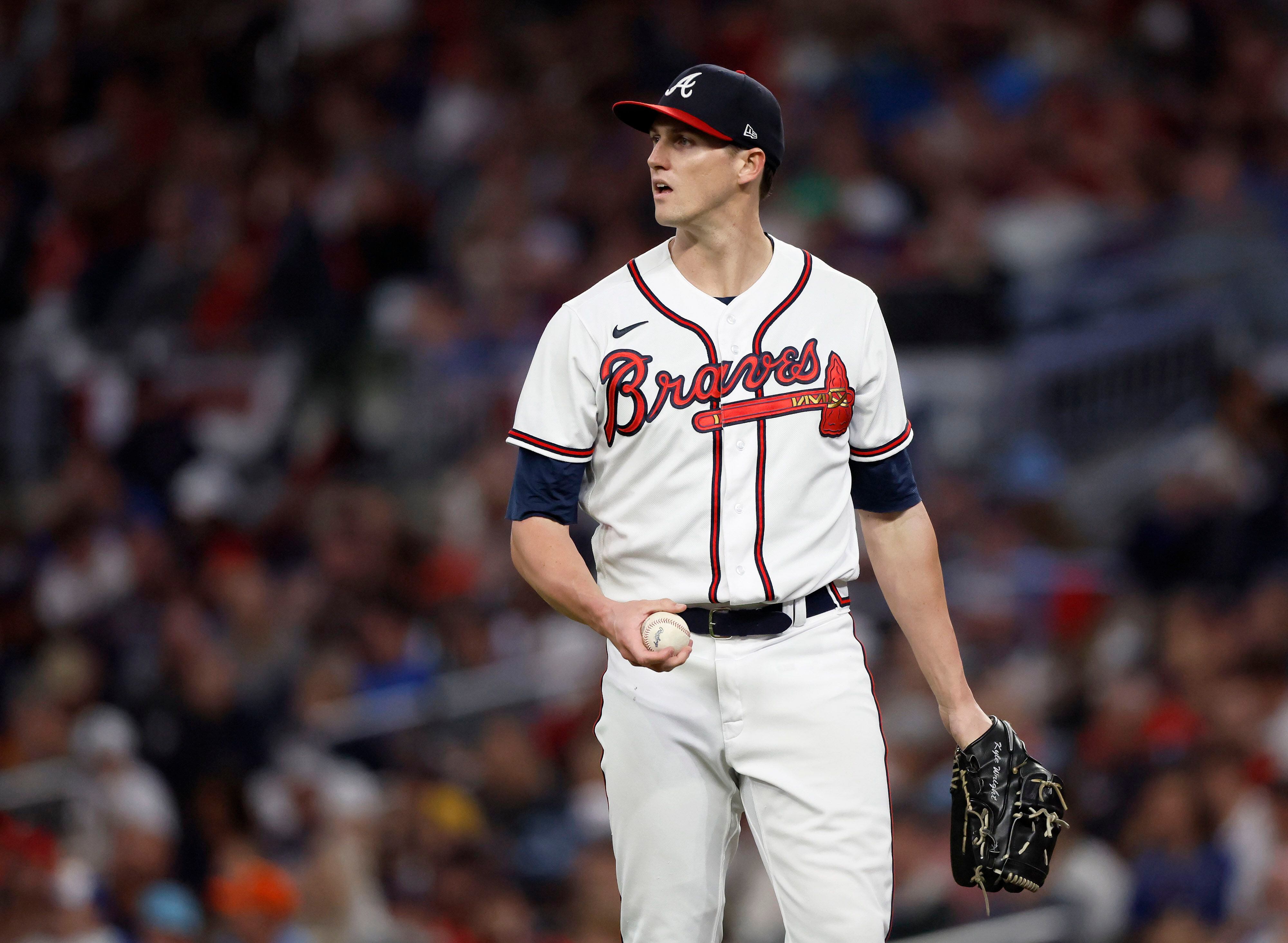 Braves' Kyle Wright still on track for first turn through starting rotation