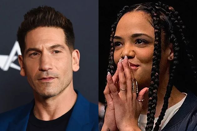 Jon Bernthal and Tessa Thompson star in a new drama set in Dahlonega, Georgia called "His & Hers." It will be shot in metro Atlanta starting Sept. 24, 2024. AP/MGM