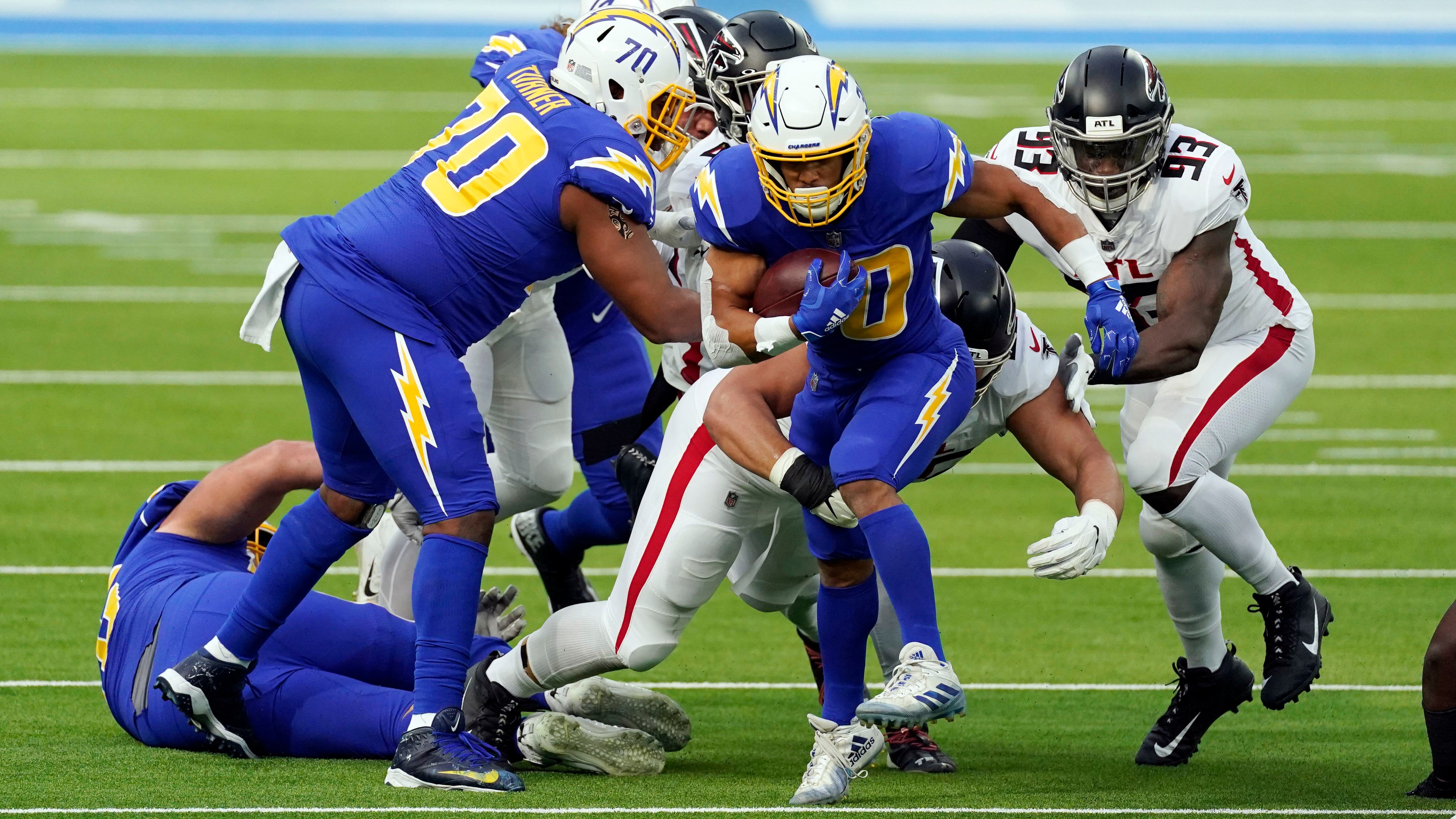 Michael Badgley's FG on final play propels Los Angeles Chargers past Atlanta  Falcons 