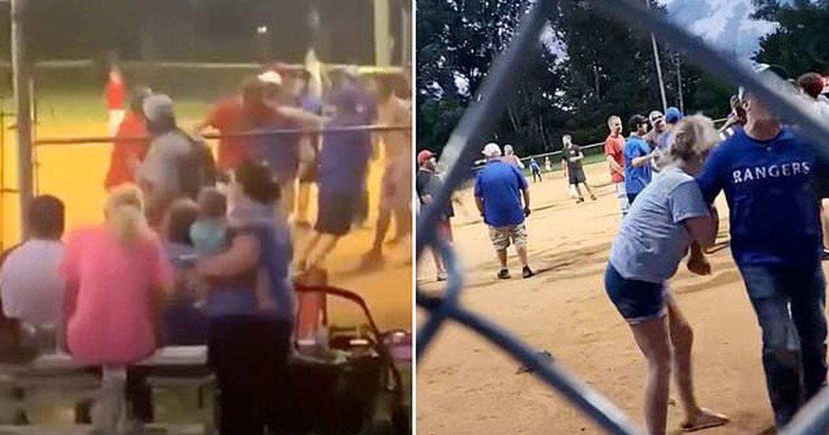 Coaches' Brawl at Youth Baseball Game Caught on Tape - ABC News