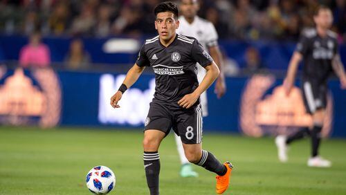 Ezequiel Barco is in his second season with Atlanta United. (Atlanta United)