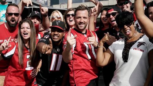 NFL FOOTBALL FANATIC -- "Atlanta Falcons" Episode 101 -- Pictured: Darren McMullen -- (Photo by: Jace Downs/USA Network)