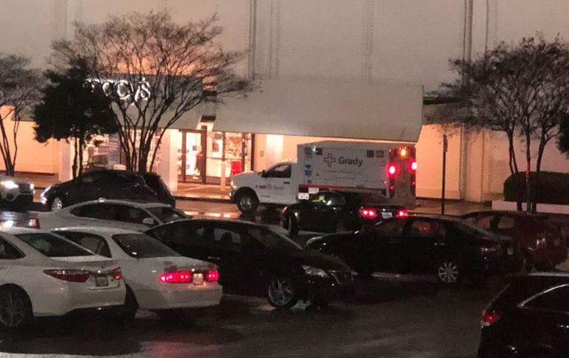 Police are investigating an officer-involved shooting at Lenox Mall.