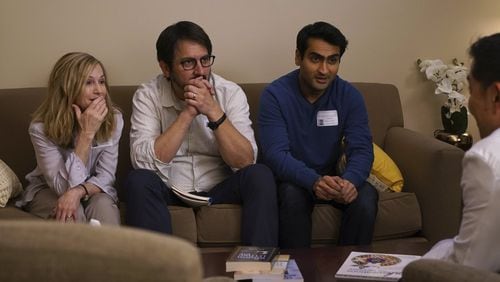 Holly Hunter, from left, Ray Romano and Kumail Nanjiani star in “The Big Sick.” Contributed by Nicole Rivelli/Lionsgate via AP