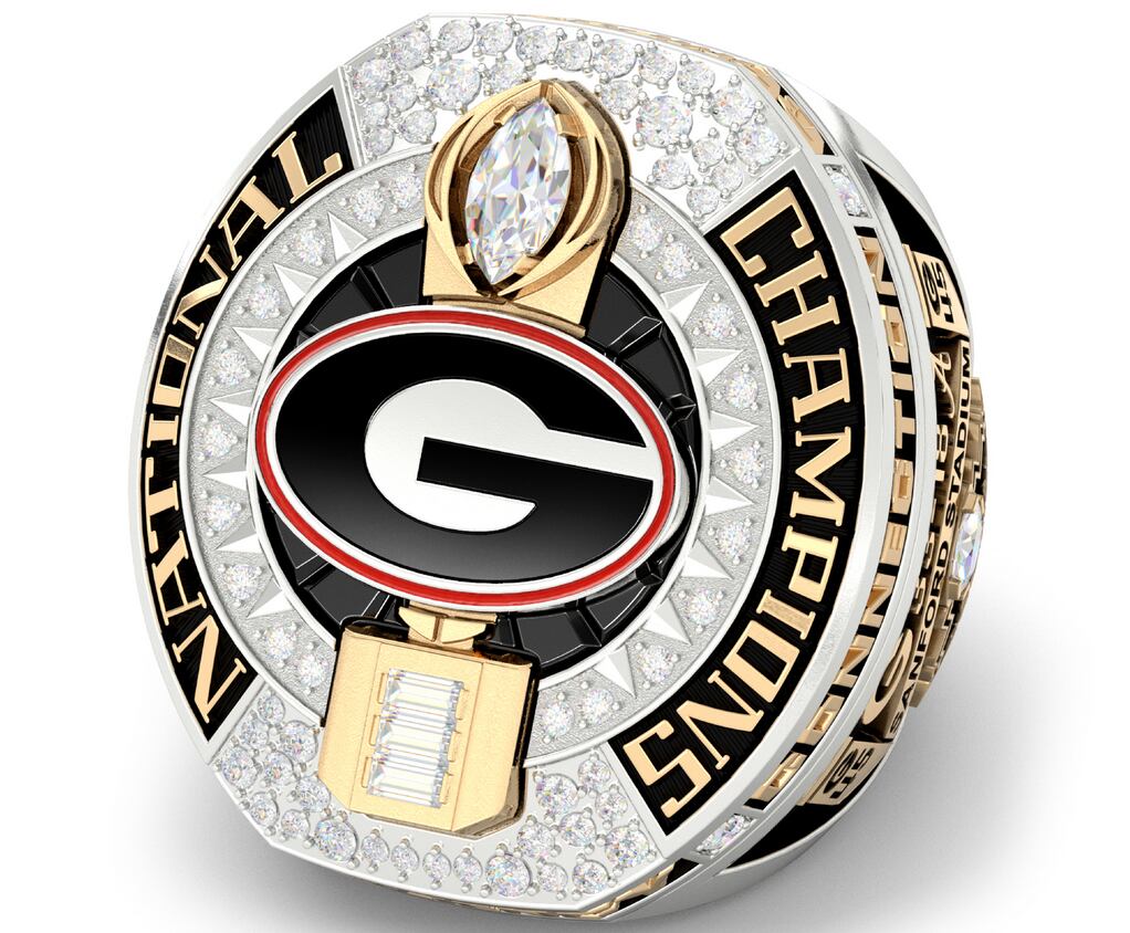 Georgia Bulldogs' Championship Rings Add Exclamation Point to Perfect –  Beeghly & Co.