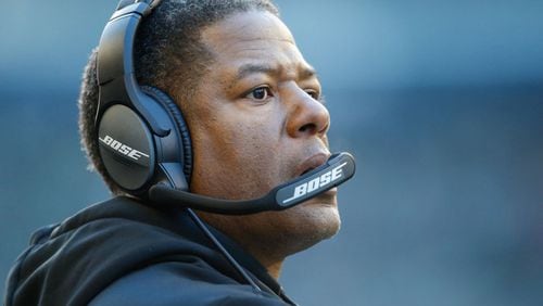 Head coach Steve Wilks of the Arizona Cardinals on the sidelines in the game against the Seattle Seahawks at CenturyLink Field on Dec. 30, 2018, in Seattle. (Otto Greule Jr/Getty Images/TNS)