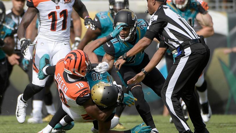 Gallery: Cincinnati Bengals at Jacksonville Jaguars, Sunday, Nov. 5