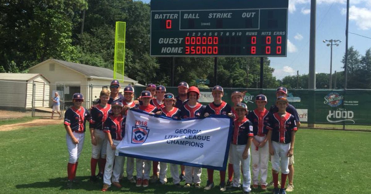 Walkoff homer in 11th sends Peachtree City Little Leaguers to