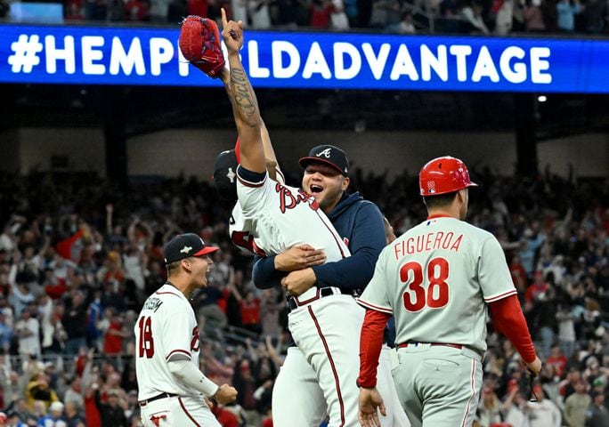 Game 2 of NLDS - Braves vs. Phillies