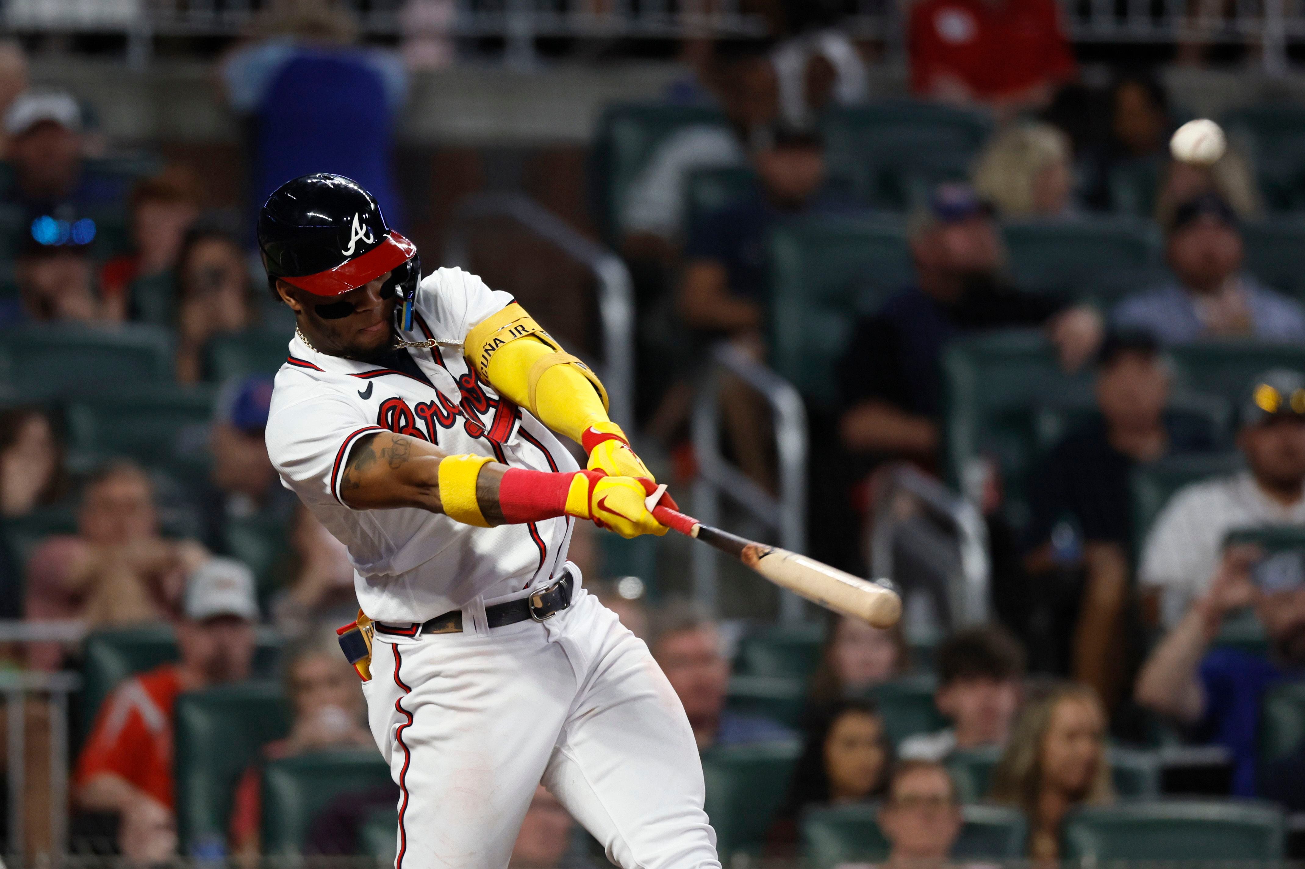 Ronald Acuña Jr. crushes his 36th home run of the season, extending the  Braves' lead over the Phillies