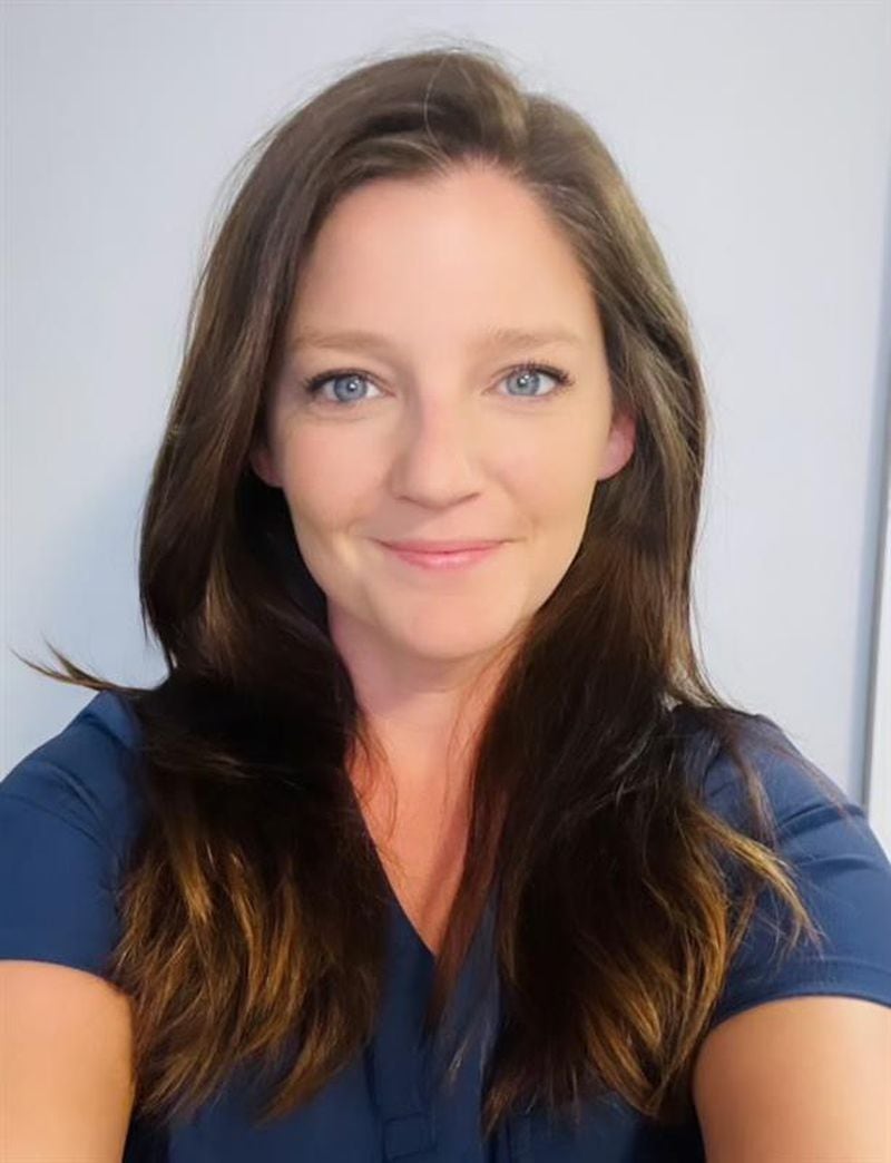 Brittany Werkheiser was first a nurse at Wellstar Paulding Medical Center ICU. Then, she moved to Wellstar Kennestone Regional Medical Center Trauma ICU. She transferred to the ER in November of 2023. Courtesy of Wellstar Kennestone Regional Medical Center 