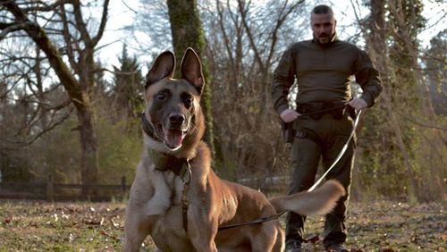 K9 Kash with the Powder Springs Police Department is the recipient of a protective vest from Vested Interest in K9s.