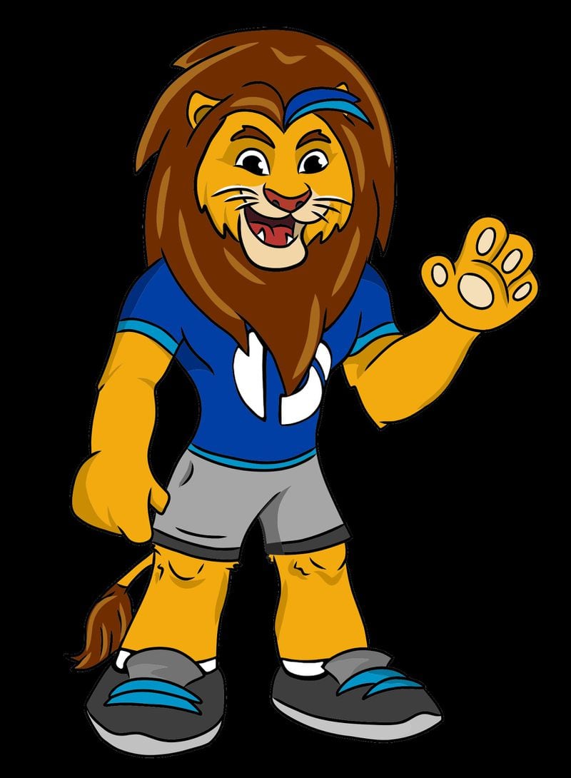 Georgia Piedmont Technical College is introducing its official mascot, Piedmont the Lion, also known as "Monty." (Courtesy of Georgia Piedmont Technical College)