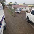 This photo supplied by the South Africa Police Services (SAPS) shows the scene where seventeen people were killed in two mass shootings that took place in close proximity to each other Friday night in Lusikisiki, South Africa, police said Saturday, Sept. 28, 2024. (South African Police Services via AP)