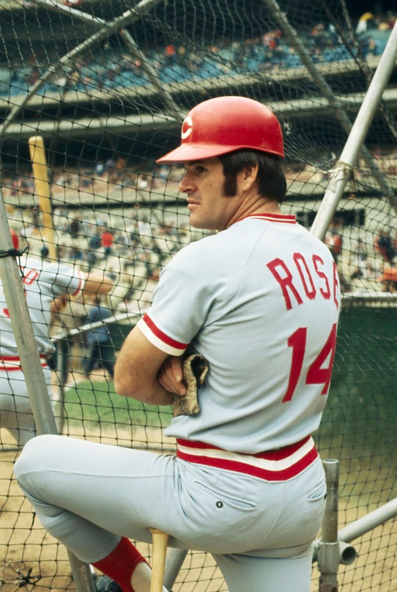 Cincinnati Reds great Pete Rose is the subject of the new HBO documentary "Charlie Hustle & the Matter of Pete Rose." (Bettmann Archive/HBO/TNS)