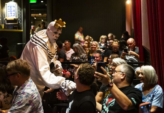 Atlanta, Ga: Puddles Pity Party sang for a packed house at Variety Playhouse, blazing through his renditions of all the classics on Saturday Sept. 7, 2024. (RYAN FLEISHER FOR THE ATLANTA JOURNAL-CONSTITUTION)