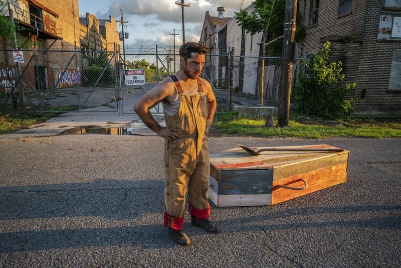 Photographer Alex Harris captured this image in New Orleans on the set of “The Funeral Band” one of 41 independent films shot in the South that Harris documented under commission from the High Museum of Art. CONTRIBUTED: ALEX HARRIS