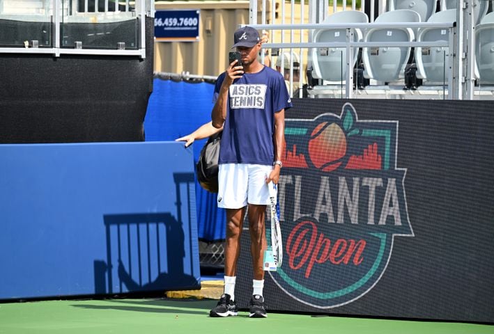 Atlanta Open christen the stadium court