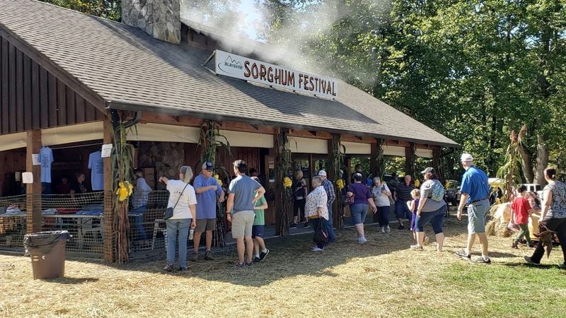 The Blairsville Sorghum Festival will take place during the second and third weekends of October this year. Attendees can watch the syrup makers make sorghum syrup from scratch and try sorghum treats.