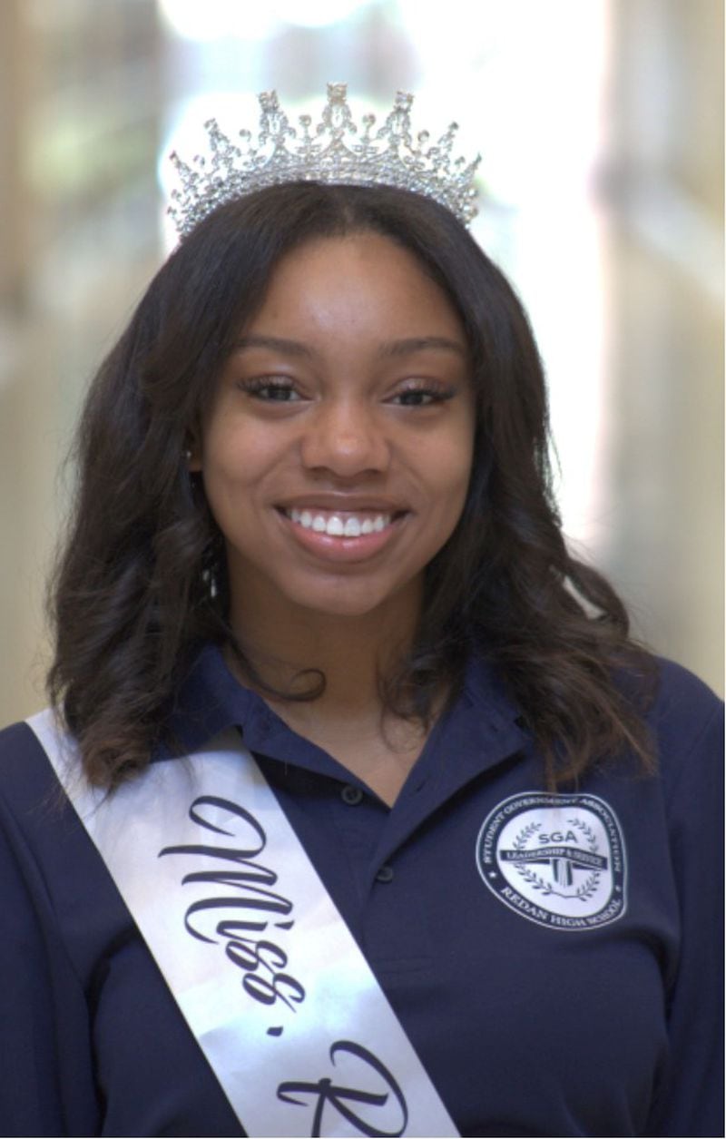 Mikiah Johns is the valedictorian at Redan High School in DeKalb County. (Courtesy photo)