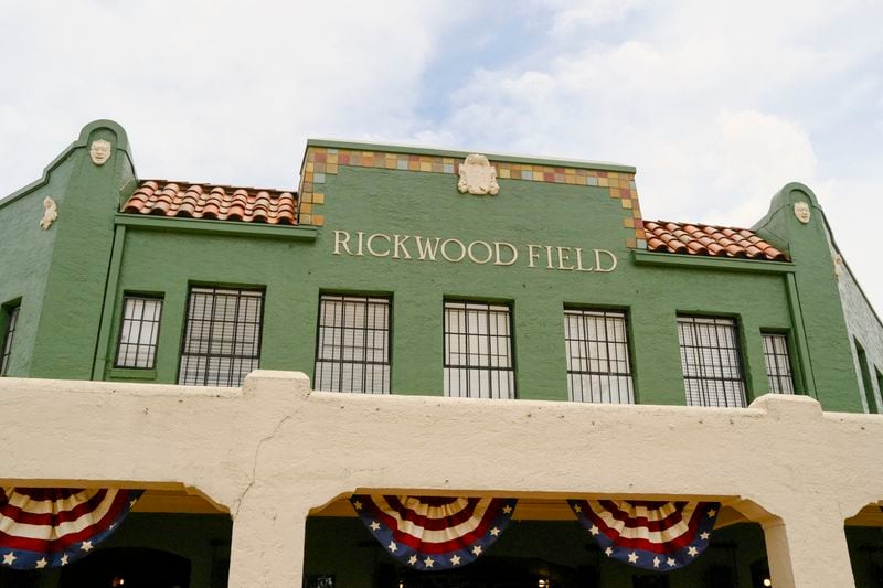  The Rickwood Field in Birmingham, Ala. on June 18, 2024. Rickwood Field is both rickety and ancient and newly polished to host a major league game. (Brandon Holland/The New York Times) 
