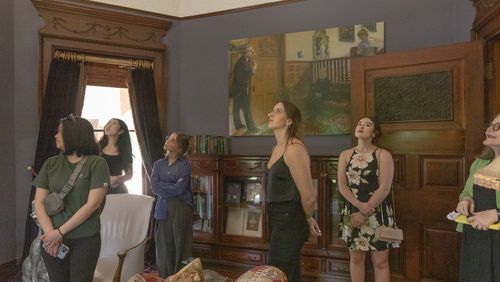 Savannah College of Art and Design students in the SCADpro course toured historic Ivy Hall as part of a project to highlight some of Atlanta's significant properties.