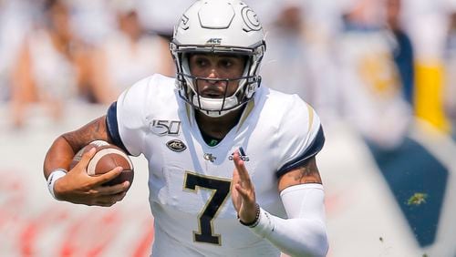 Quarterback Lucas Johnson will have to years of eligibility after transferring from Georgia Tech.