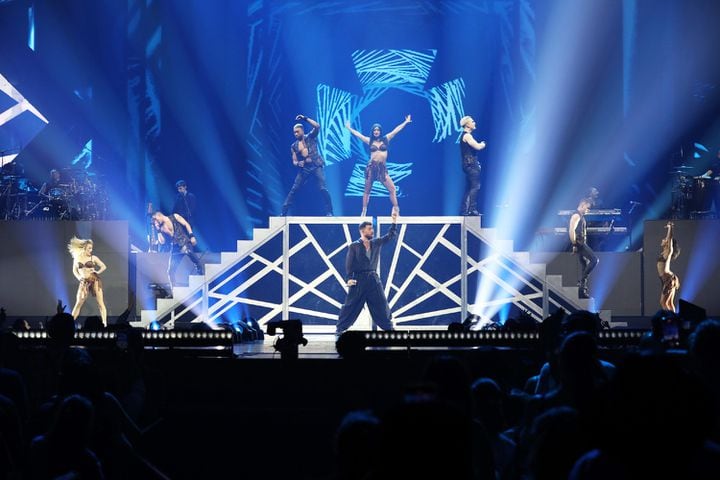 Pitbull, Ricky Martin and Enrique Iglesias rocked sold out State Farm Arena on Sunday, March 3, 2024 on the Triogy Tour. 
Robb Cohen for the Atlanta Journal-Constitution