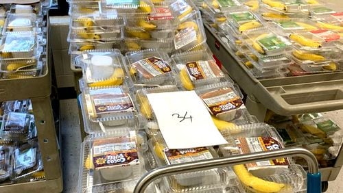 Free breakfasts and lunches are available for pick-up through Friday at two Cumming elementary schools; the program is for public and private school students in Forsyth County. FORSYTH COUNTY SCHOOLS