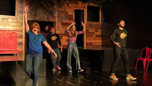 Founded three decades ago, the troupe later named Whole World Improv Theatre titled its first show “Whole World.” The idea was that “audience helped create the whole world of the story for the improvisers to immerse themselves in,” co-founder Emily Russell says.