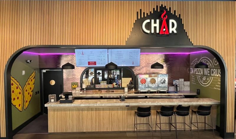 Char Pizzeria is now open in the Market Hall at Halcyon food hall in Forsyth County. / Courtesy of Char Pizzeria