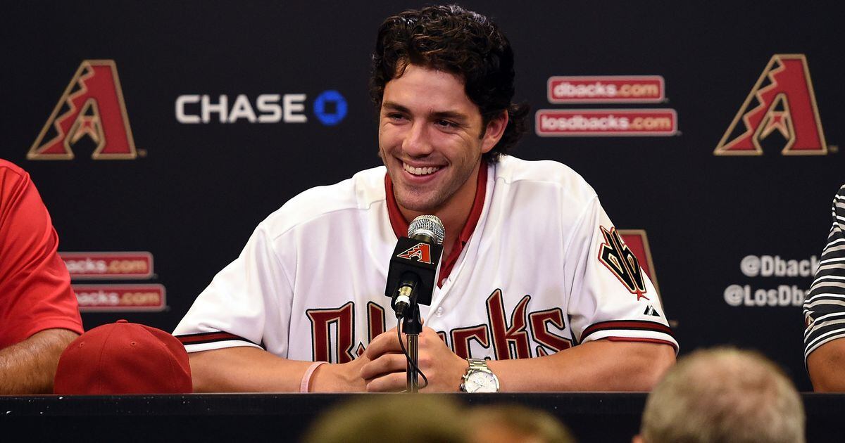 Dansby Swanson introduced as a Diamondback