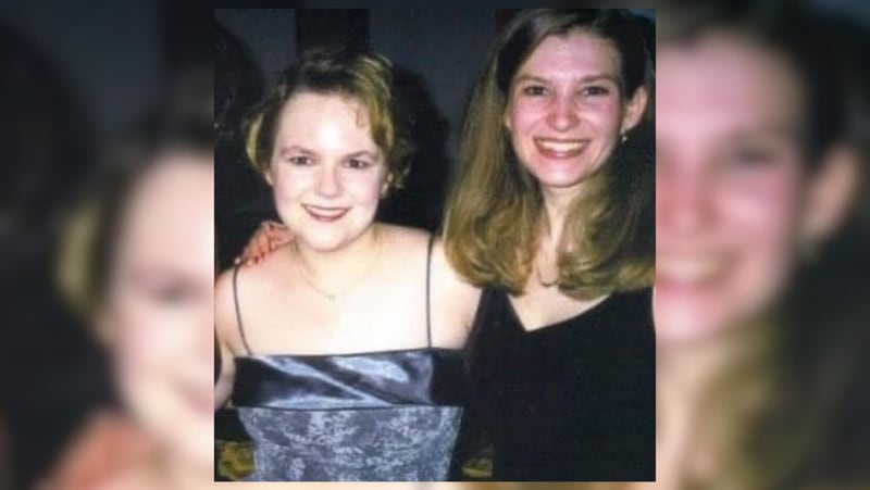 Kristen McCrackin (left) and Tara Baker were sorority sisters and roommates while at Georgia College & State University.