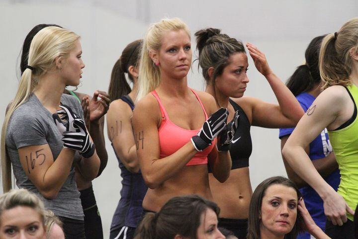 Lingerie football league hosts tryouts for Atlanta Steam