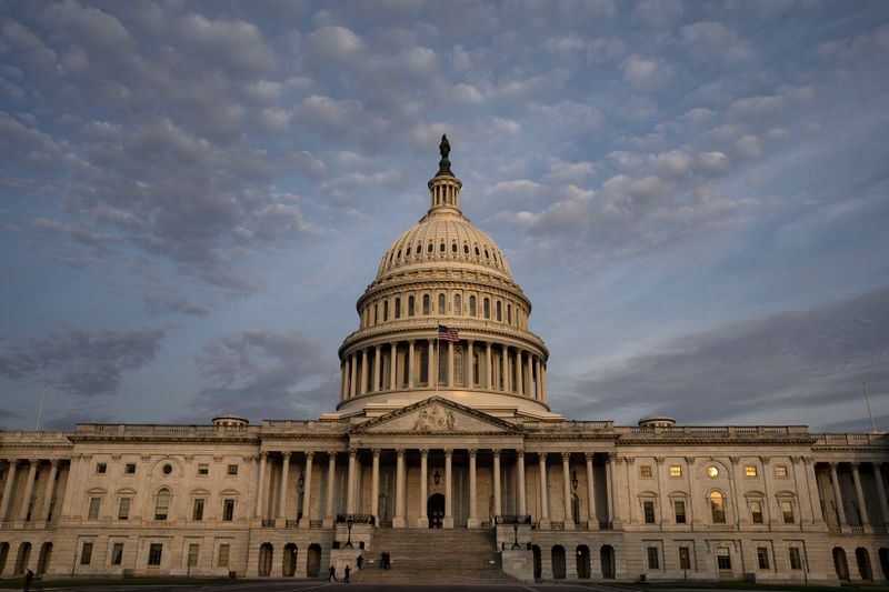 The U.S. Capitol in Washington, D.C. The House and Senate remain in recess. (Haiyun Jiang/The New York Times)
                      