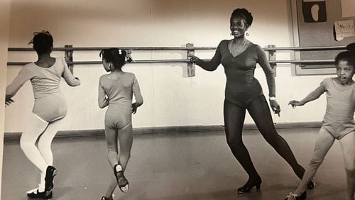 Norma's Academy of Fine Arts founder Norma Bell Mitchell (3rd right) founded the school in 1972 to expose Black youth to all areas of performing arts.