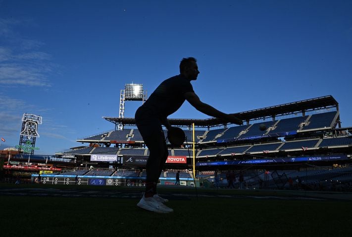 Game 4 of NLDS - Braves vs. Phillies