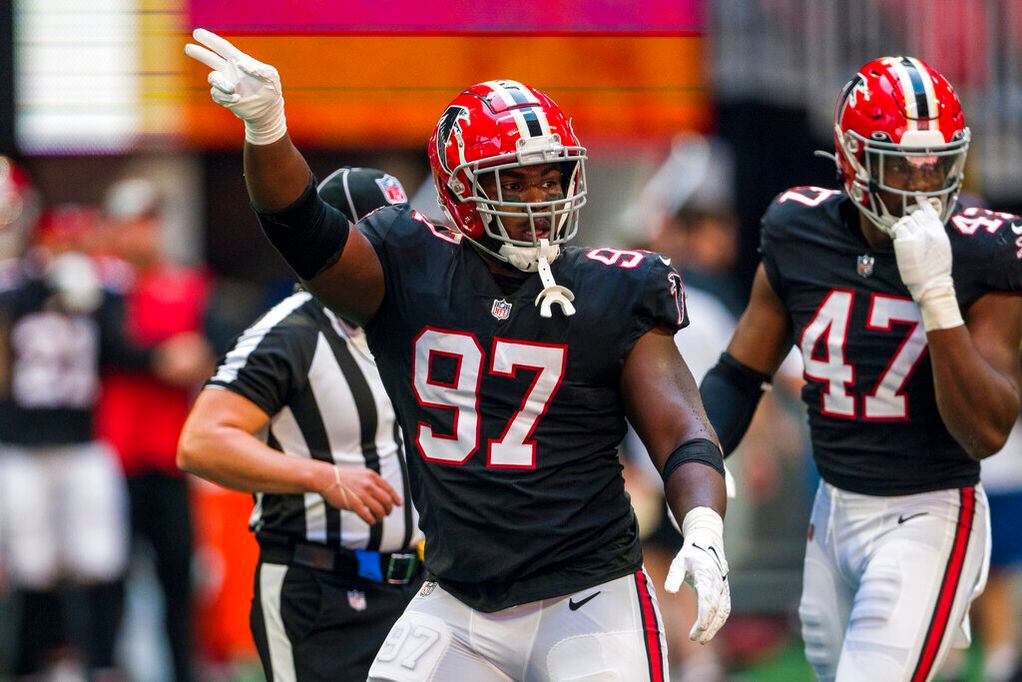 Sugiura: Grady Jarrett happy to be 2-0, but knows Falcons can't slow down