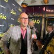 Ernie Johnson, who has worked with Shaquille O'Neal for more than a decade at TNT's "Inside the NBA," showed up at the HBO "Shaq" screening at the Illuminarium Nov. 14, 2022. RODNEY HO/AJC