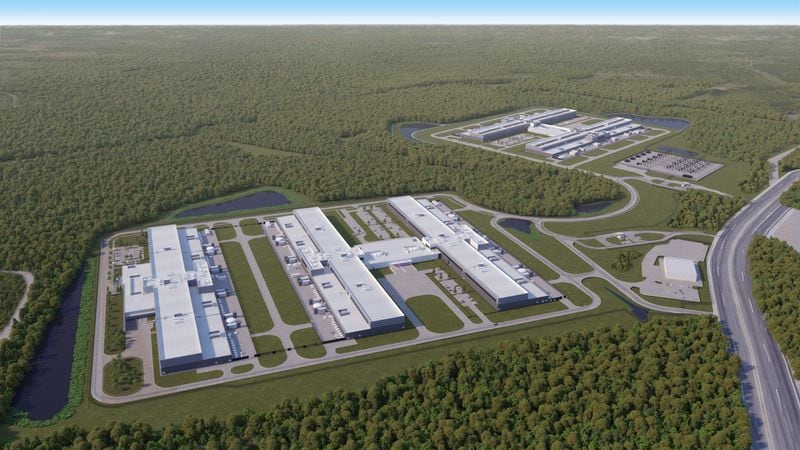 Facebook plans to expand its Newton County data center, which opened in 2020. The social media company will invest a total of $1 billion at the facility. (Handout)